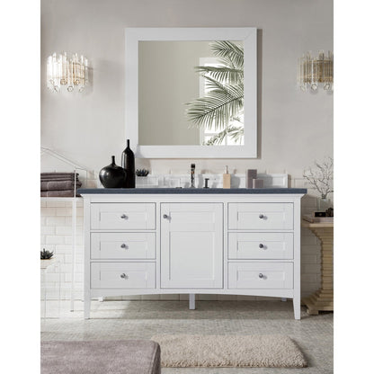 James Martin Vanities Palisades 60" Single Vanity - 527-V60S-BW-3AF
