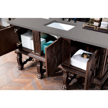 James Martin Vanities Balmoral 60" Single Vanity Cabinet - 150-V60S-ANW-3AF