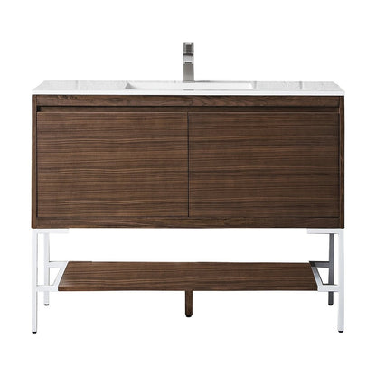 James Martin Vanities Milan 47.3" Single Vanity Cabinet - 801V47.3GWRGDCHB