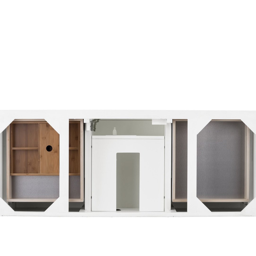 James Martin Vanities Palisades 60" Single Vanity - 527-V60S-BW-3AF
