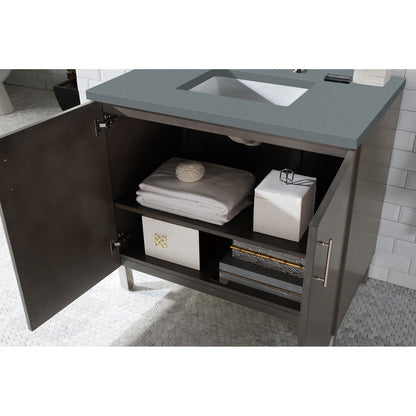 James Martin Vanities Metropolitan 36" Single Vanity - 850-V36-AWT-3AF