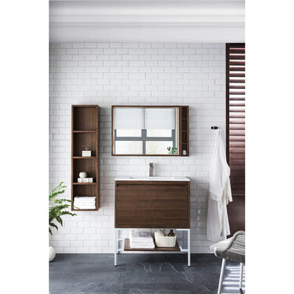 James Martin Vanities Milan 31.5" Single Vanity Cabinet - 801V31.5GWRGDCHB