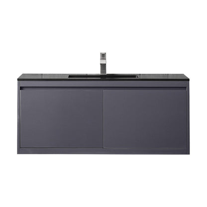James Martin Vanities Milan 47.3" Single Vanity Cabinet - 801V47.3GWRGDCHB