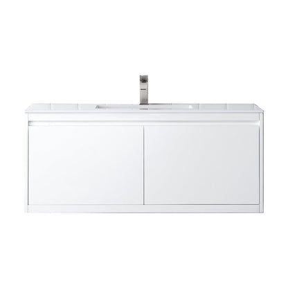 James Martin Vanities Milan 47.3" Single Vanity Cabinet - 801V47.3GWRGDCHB