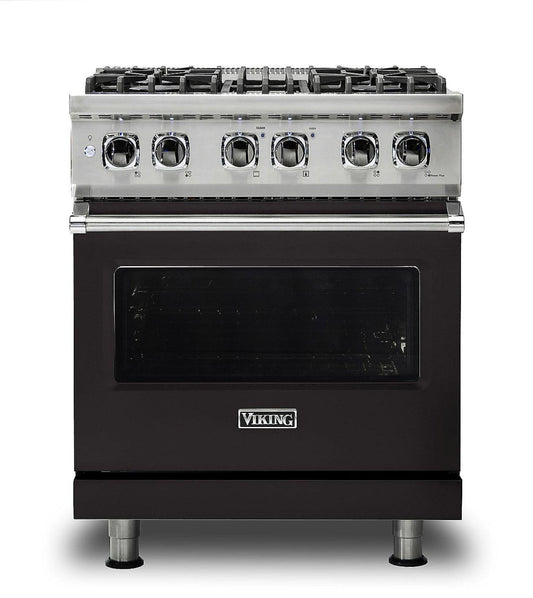 VIKING 30" Dual Fuel Range Viking 5 Series Black - VDR5304BON