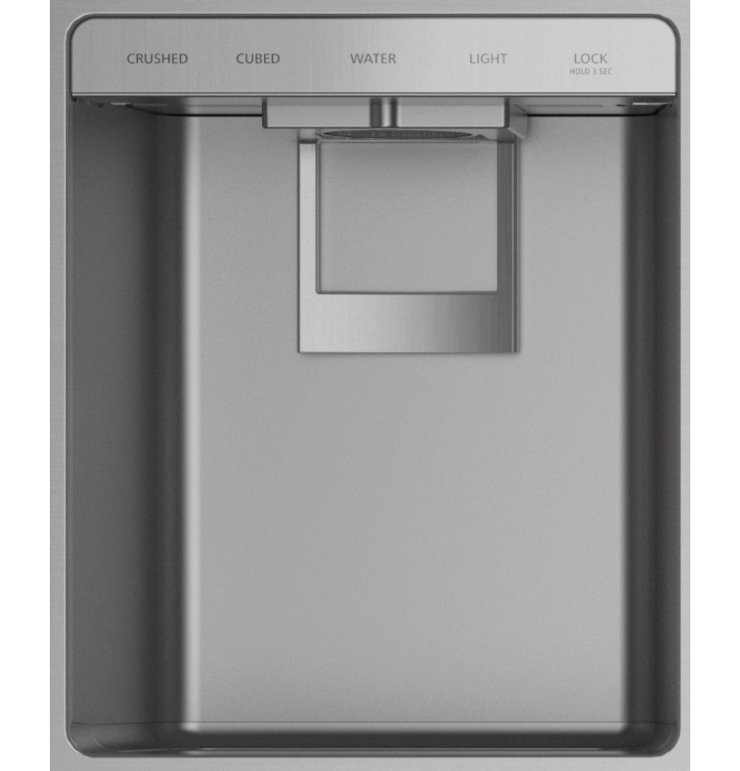 MONOGRAM Monogram 36" Built-In Side-by-Side Refrigerator with Dispenser in Stainless Steel - ZISS360DNSS