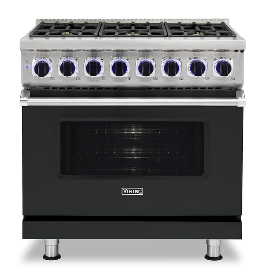 VIKING 36" Dual Fuel Range - VDR7362 Viking 7 Series Bronze - VDR73626BAN