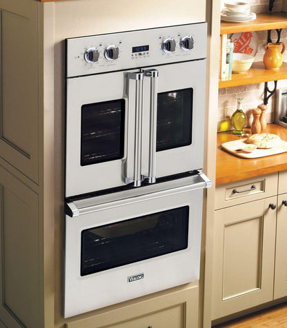 VIKING 30" Electric Double French-Door Oven Gray - VDOF7301MA