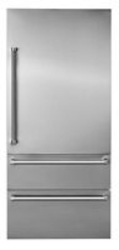 VIKING 7 Series Refrigerator Door Panel - VIBDP36R STAINLESS STEEL OR COLOR DOOR PANEL Black - VIBDP36RON
