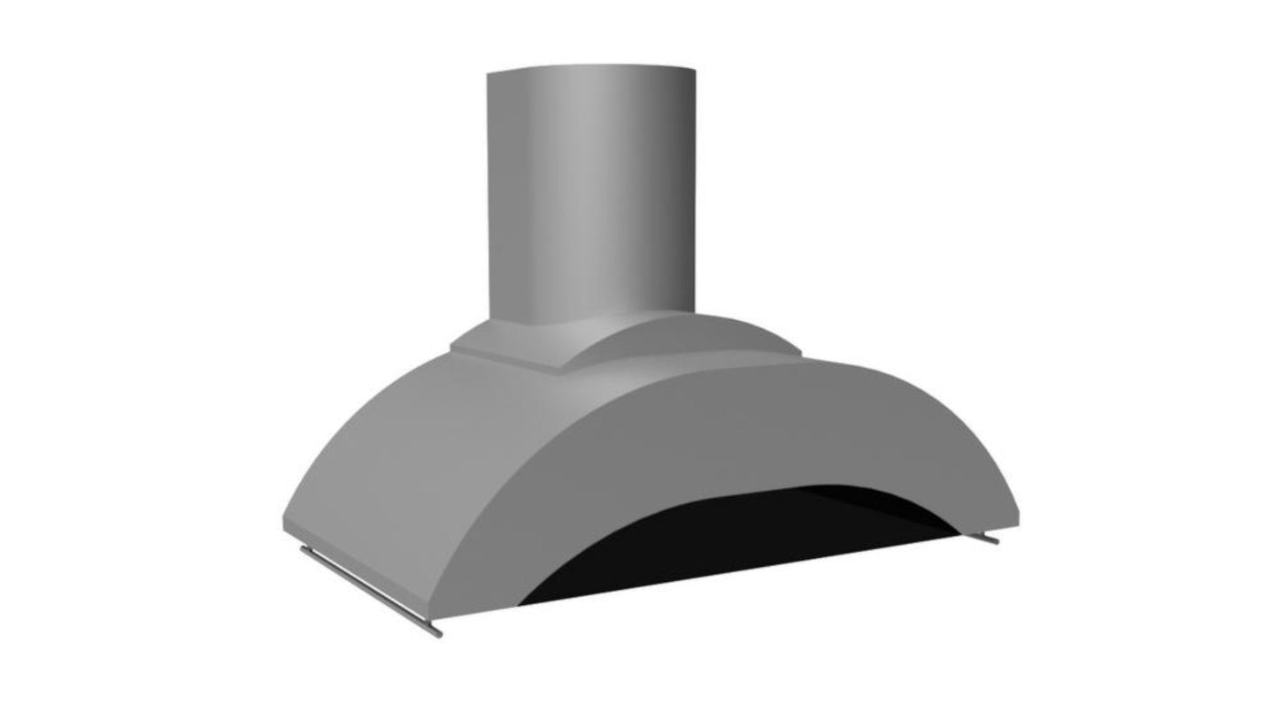 VENTAHOOD 42" Wall Mounted Contemporary Range Hood in Stainless Steel - ZTH242SS