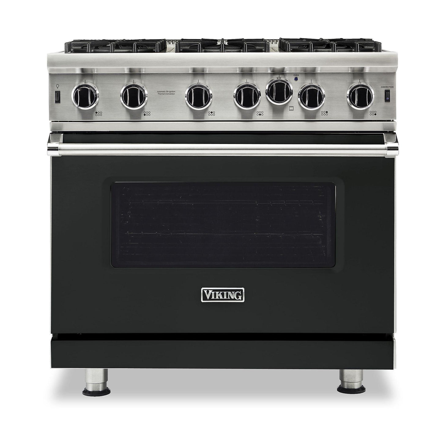 VIKING 36" Open Burner Gas Range Viking 5 Series Bronze - VGIC53626BAN