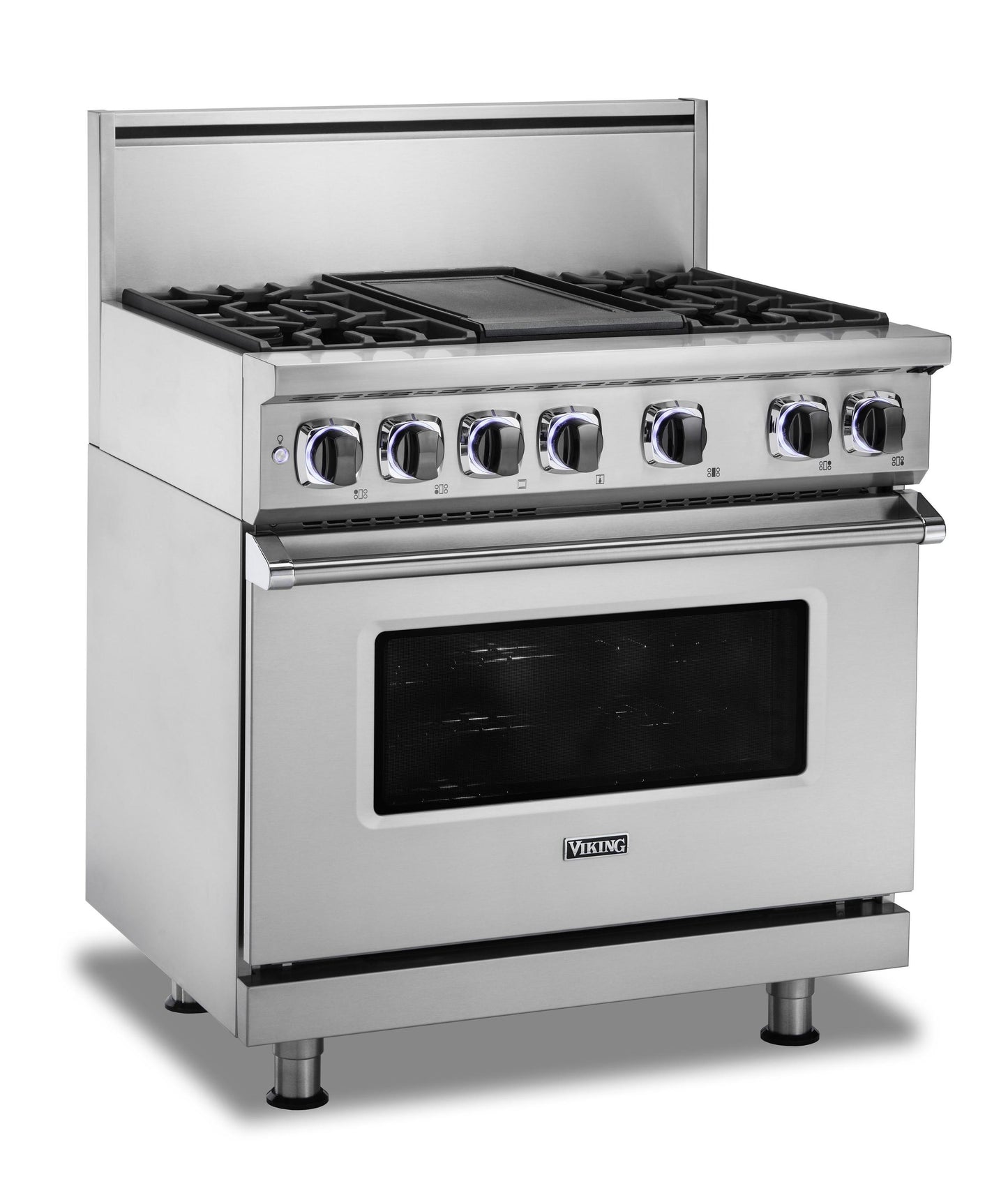 VIKING 36" Dual Fuel Range - VDR7362 Viking 7 Series Yellow - VDR73626BDALP