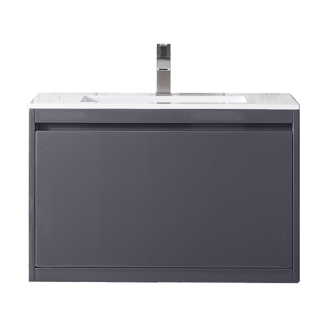 James Martin Vanities Milan 31.5" Single Vanity Cabinet - 801V31.5GWRGDCHB