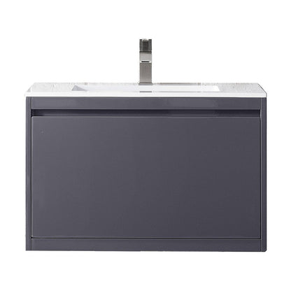 James Martin Vanities Milan 31.5" Single Vanity Cabinet - 801V31.5GWRGDCHB