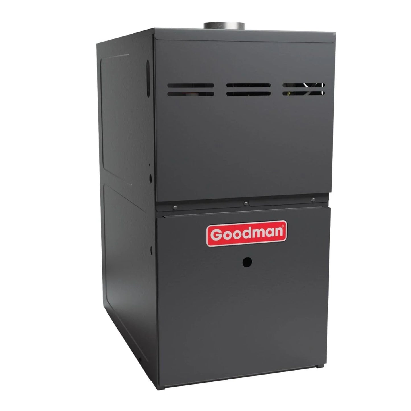 Goodman - 2.5 Ton/60,000 BTU 80% AFUE Gas Furnace and Air Conditioner System - Upflow - 14.5 SEER2 - R32 - GLXS3BN3010 / CAPTA3626B3 / GMVC800603BN