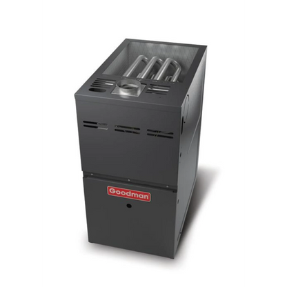 Goodman - 1.5 Ton/60,000 BTU 80% AFUE Gas Furnace and Air Conditioner System - Horizontal - 14.5 SEER2 - R32 - CHPTA1822B3