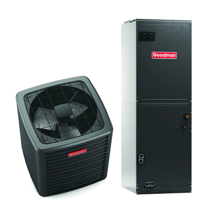 Goodman - 3.5 Ton/42,000 BTU - Multi-Positional - Heat Pump Split System - 15.2 SEER2 - R32 - GLZS5BA4210