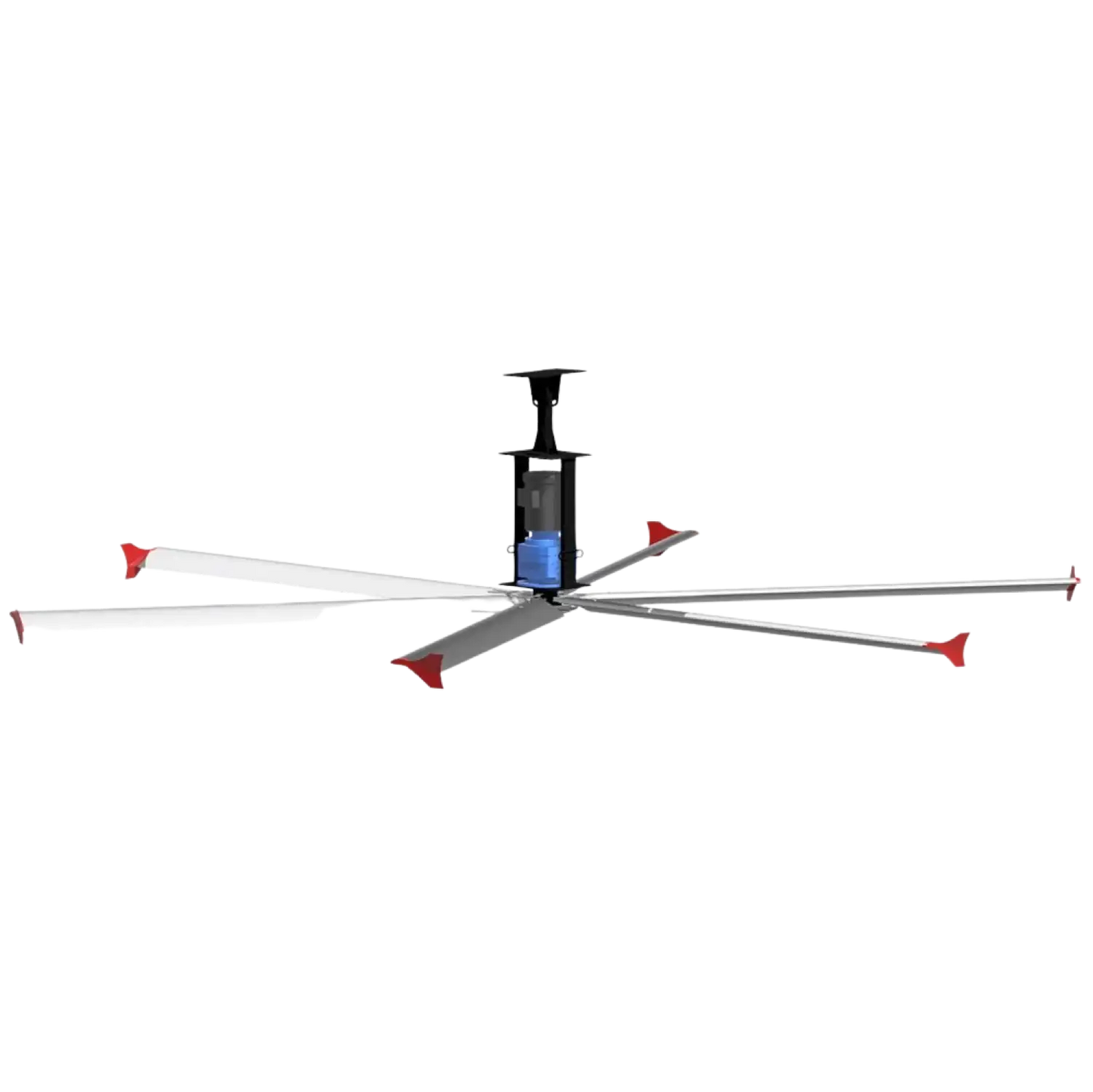 Canarm Hexa-Lite HVLS 20 Foot Blade Industrial Fan New - 6L20-115-1