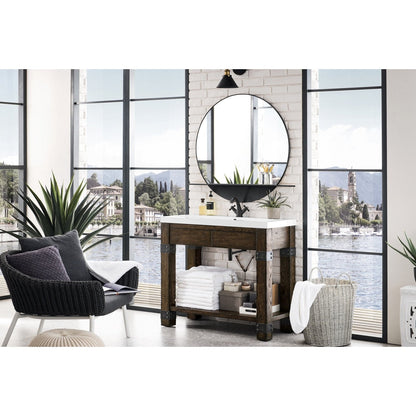 James Martin Vanities Brooklyn 39.5" Wooden Sink Console - C205V39.5RSAWG