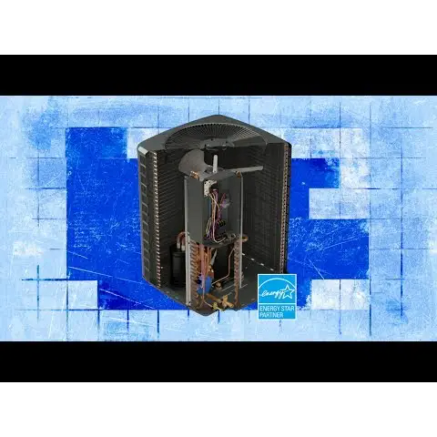Goodman - 3.5 Ton/42,000 BTU Air Conditioner Condenser - SEER2 15.2 - Single Stage - R32 -  GLXS5BA4210
