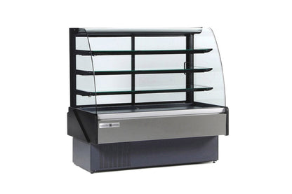 Hydra-Kool  | 60" Wide Non-Refrigerated Tilt Out Front Glass Bakery Display Case - KBD-CG-60-D