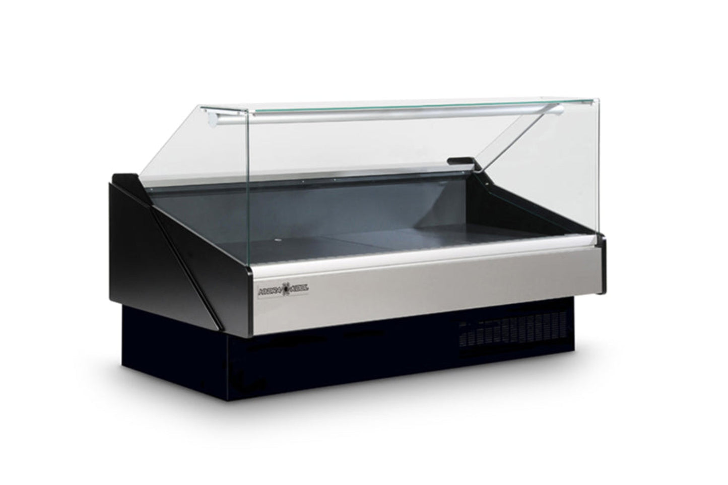 Hydra-Kool  | 117" Wide Remote Contained Flat Glass Deli Display Case - KFM-FG-120-R
