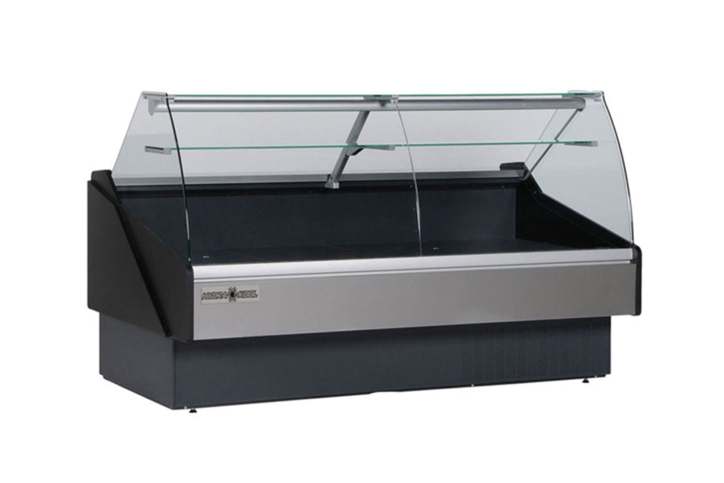 Hydra-Kool  | 60" Wide Self Contained Curved Glass Packaged Meat Deli Display Case - KPM-CG-60-S