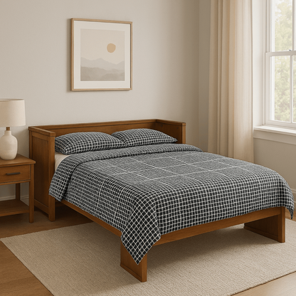 Night and Day Furniture Queen Murphy Cabinet Bed Cube - MUR-CUB-QEN-CH