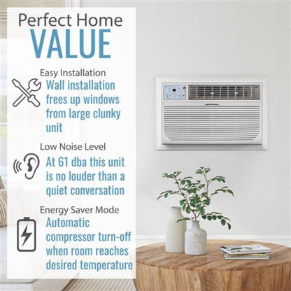 Keystone - 12, 000 BTU Through the Wall Heat/Cool, R32  -  KSTAT12-2HD