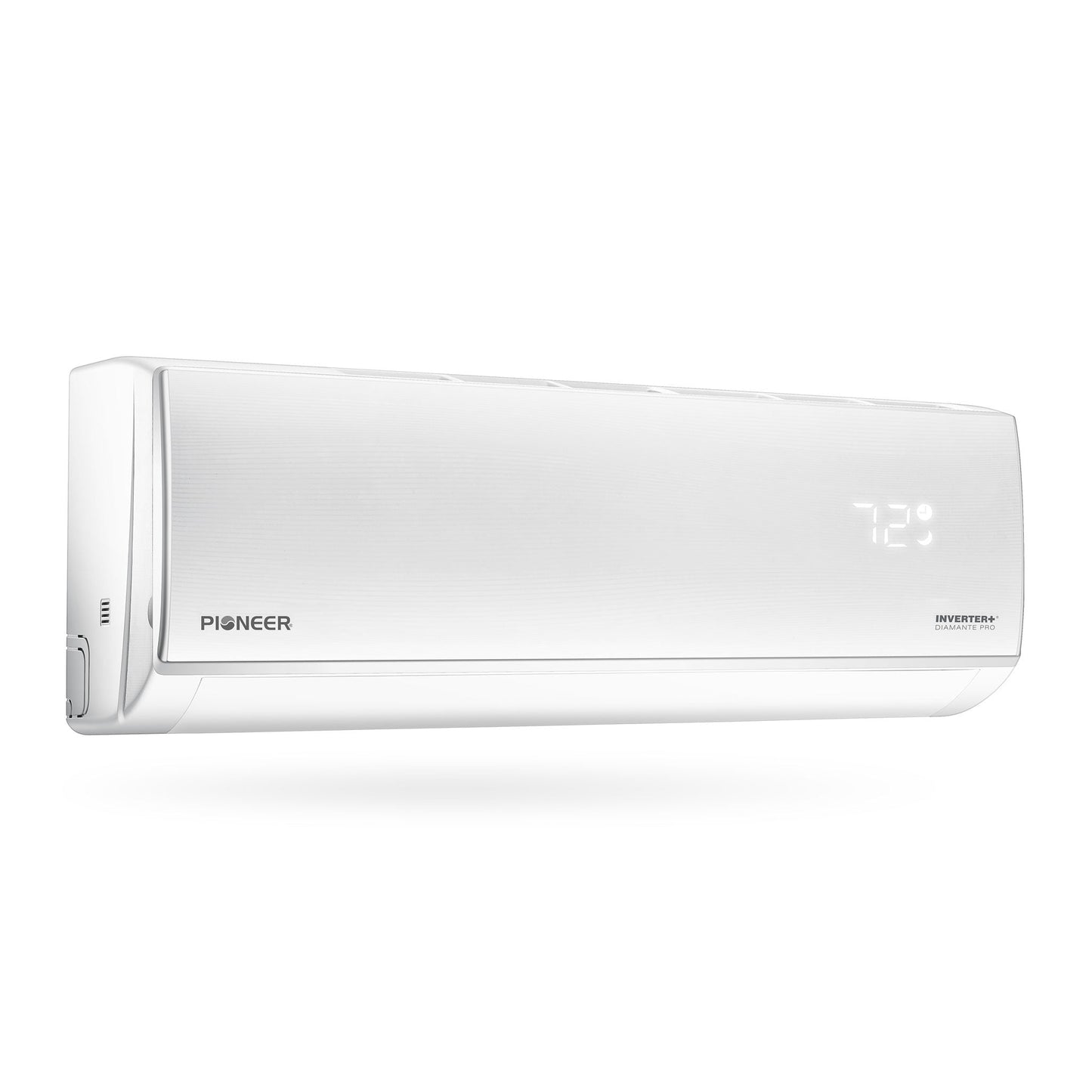 Pioneer Diamante Pro 12,000 BTU 20 SEER2 230V High-Wall Ductless Mini-Split Air Conditioner Inverter Heat Pump with 16 Ft. Kit - WYT012GLSI20RL