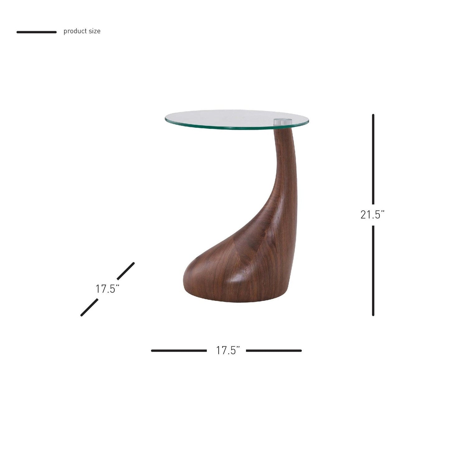 New Pacific Direct Florian End Table -  6300050
