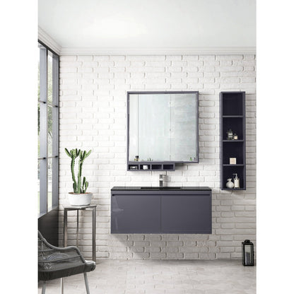 James Martin Vanities Milan 47.3" Single Vanity Cabinet - 801V47.3GWRGDCHB