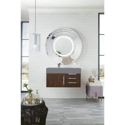 James Martin Vanities Mercer Island 36" Single Vanity - 389-V36-AGR-G-DGG