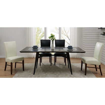 New Pacific Direct Milton Bonded Leather Dining Chair, (Set of 2)  - 268239B-771