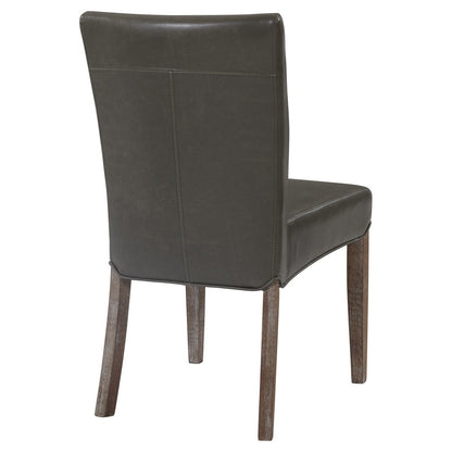 New Pacific Direct Beverly Hills Bonded Leather Chair, (Set of 2)  - 198235B-V04