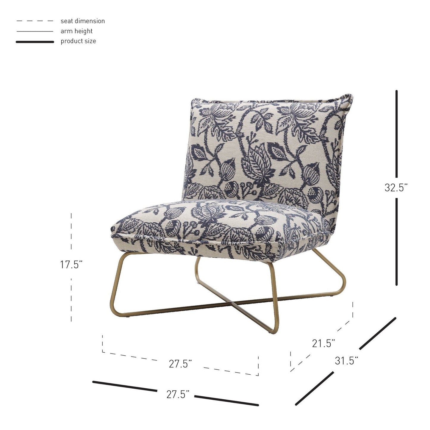 New Pacific Direct Yukon Fabric Accent Chair  - 9900056-516