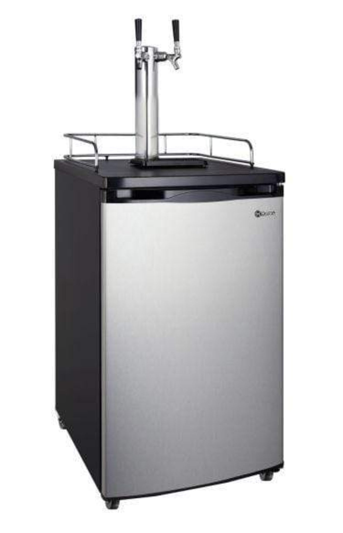 Kegco 20" Wide Cold Brew Coffee Single Tap Stainless Steel Single Tap Kegerator - ICK19S-1NK