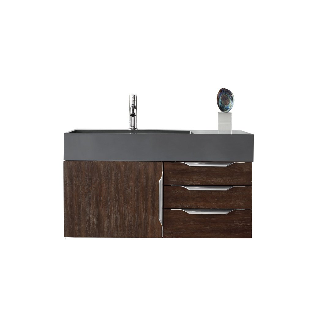 James Martin Vanities Mercer Island 36" Single Vanity - 389-V36-AGR-G-DGG