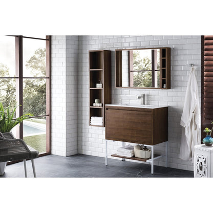 James Martin Vanities Milan 31.5" Single Vanity Cabinet - 801V31.5GWRGDCHB