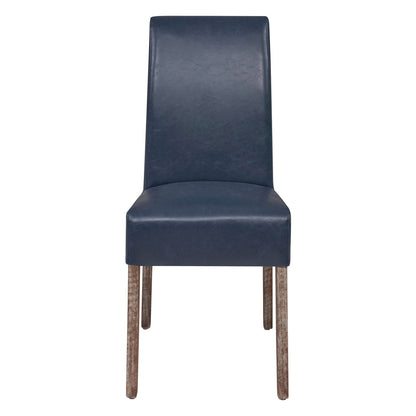 New Pacific Direct Valencia Bonded Leather Chair, (Set of 2)  - 108239B-V05