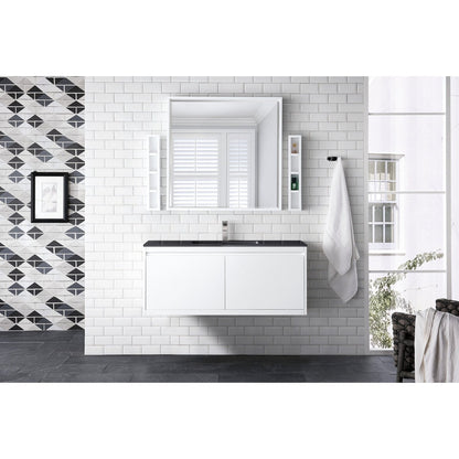 James Martin Vanities Milan 47.3" Single Vanity Cabinet - 801V47.3GWRGDCHB