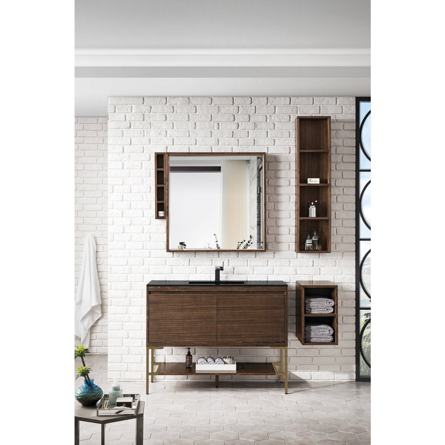 James Martin Vanities Milan 47.3" Single Vanity Cabinet - 801V47.3GWRGDCHB