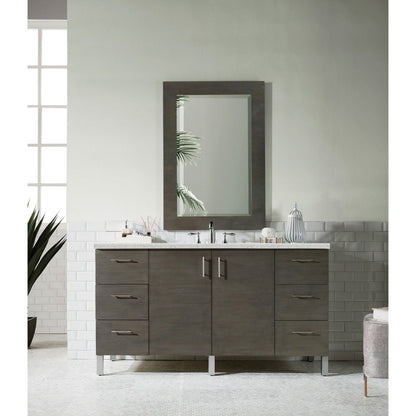 James Martin Vanities Metropolitan 60" Single Vanity -  850-V60S-SOK-3CAR
