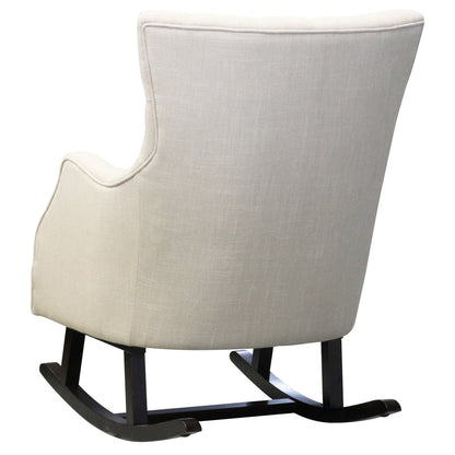 New Pacific Direct Abigail Fabric Tufted Rocking Chair  - 3900023