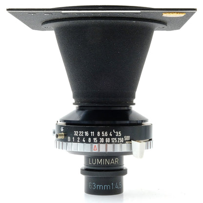 Linhof 63mm f4.5 Luminar, Synchro Compur, Board 4788552 - 1357164