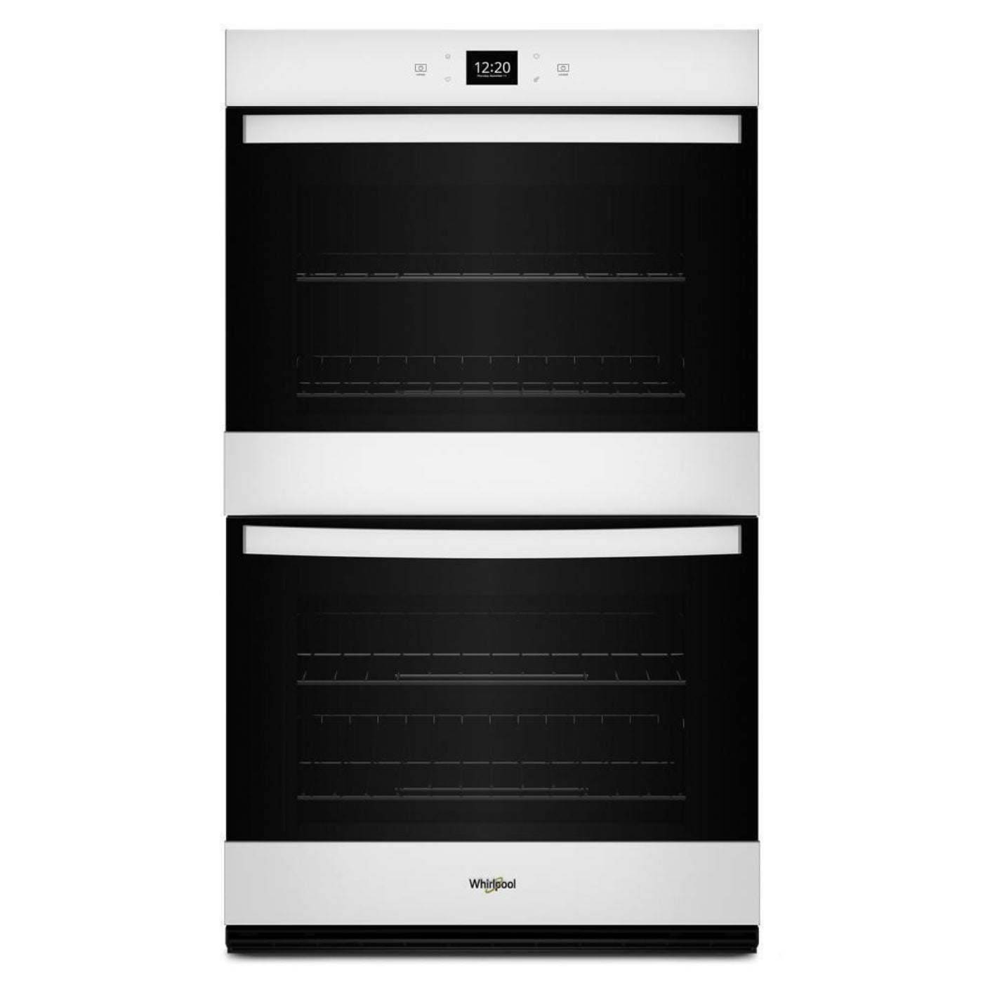 WHIRLPOOL 8.6 Total Cu. Ft. Double Wall Oven with Air Fry When Connected White - WOED5027LW