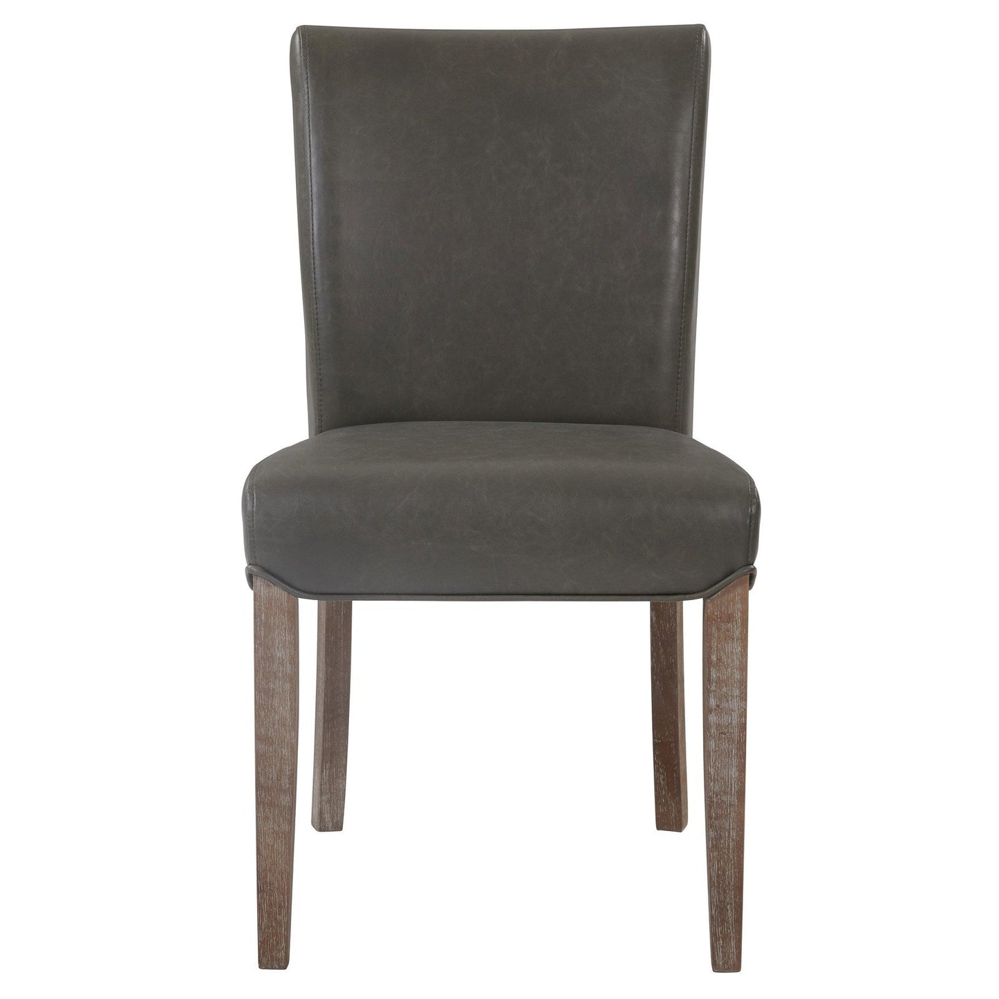 New Pacific Direct Beverly Hills Bonded Leather Chair, (Set of 2)  - 198235B-V04
