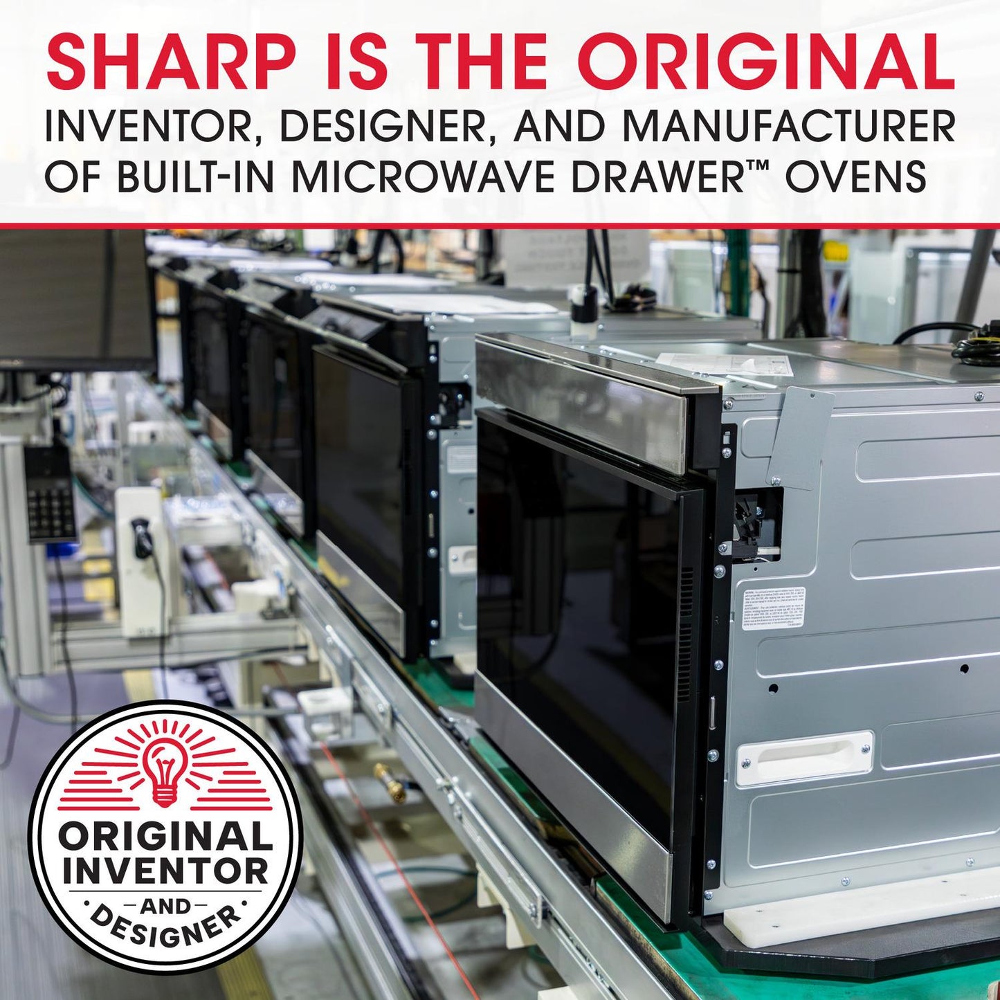 Asko SHARP 24 in. 1.2 cu. ft. Built-In in Stainless Steel Microwave Drawer Oven - SMD2440JS