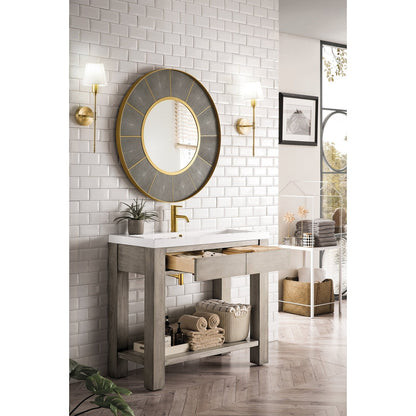 James Martin Vanities Brooklyn 39.5" Wooden Sink Console - C205V39.5RSAWG