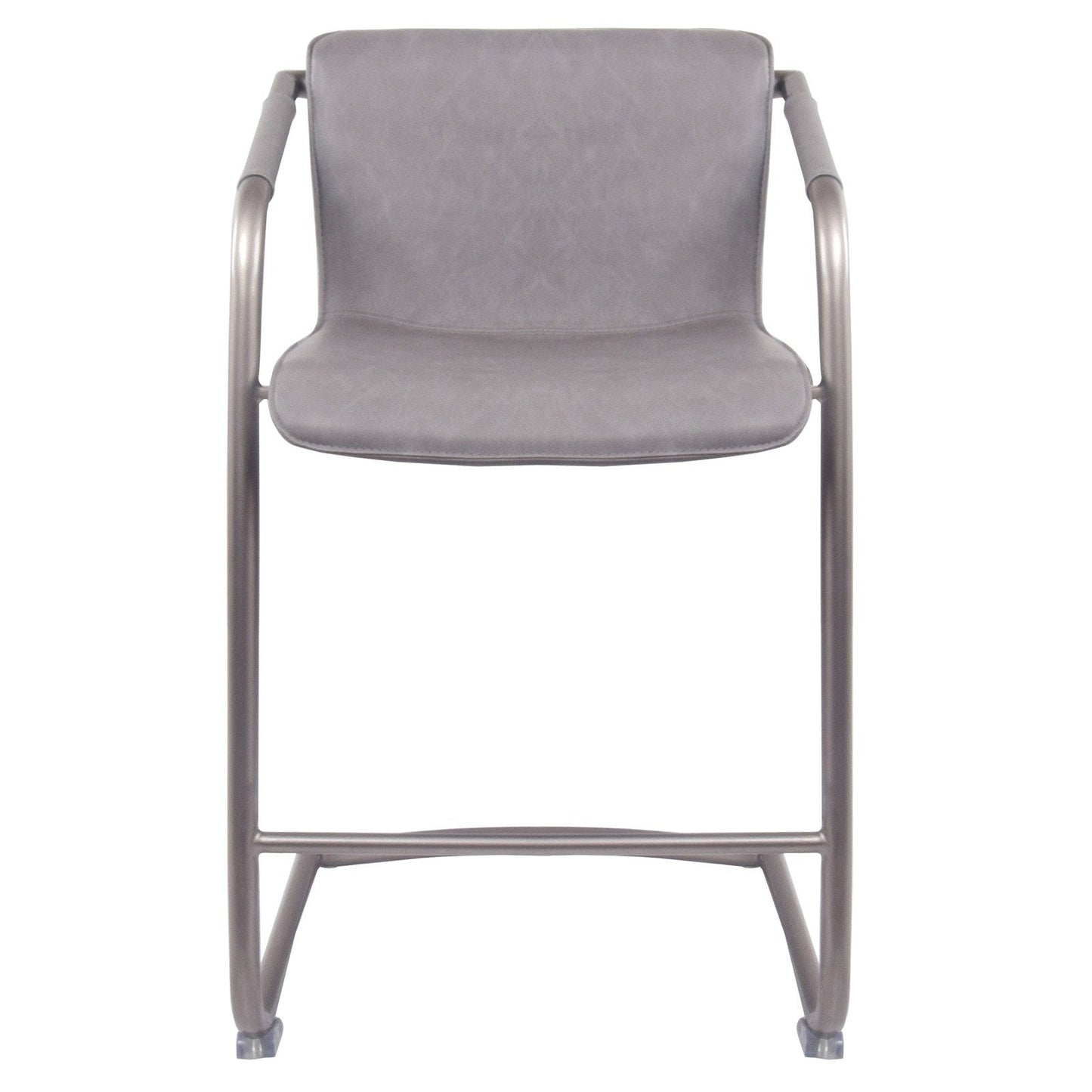 New Pacific Direct Indy PU Leather Counter Stool, (Set of 2)  - 1060004-216